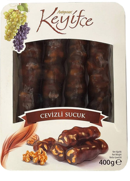 Turkish Food Market ANTEPSAN Keyifce Cevizli Sucuk 400g çurçhela