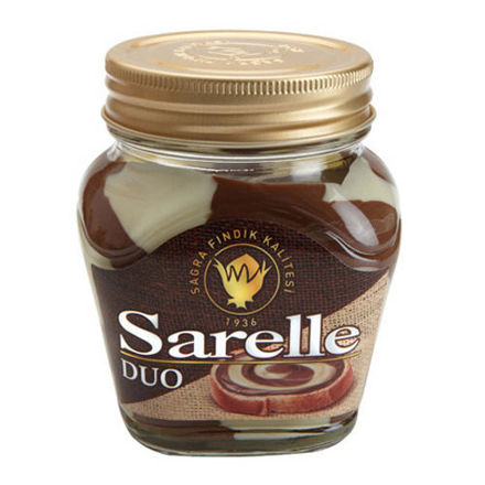Sarelle Sugar-Free Chocolate Hazelnut Butter (Şekersiz Kakaolu Fındık  Ezmesi) 350g
