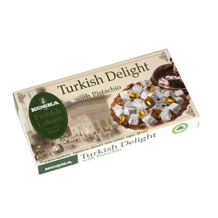 Picture of KOSKA Turkish Delight w/ Pistachios 500g