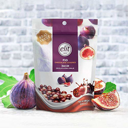 Picture of ELIT CHOCOLATE COVERED Figs 125G