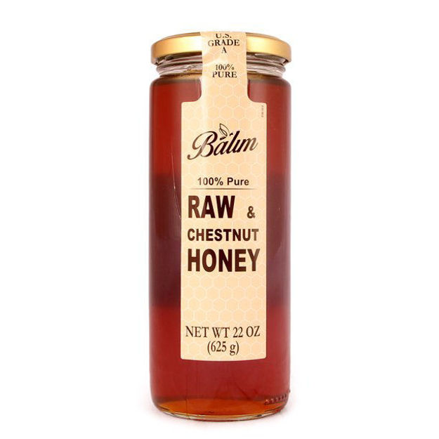 Picture of Balim 100% Pure Raw and Chestnut Honey - 22oz