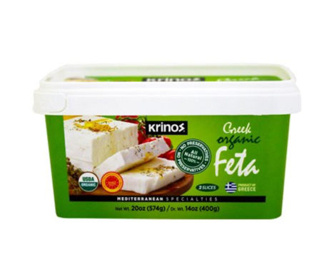 Picture of KRINOS Greek Organic Feta Cheese  400g