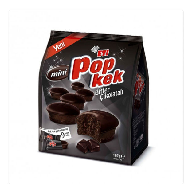 Picture of Eti Popkek Bitter Chocolate Cupcakes (144 gr)