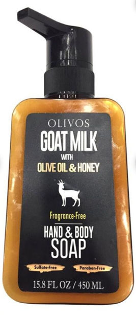 Picture of Olivos Olive Oil Goat Milk Liquid Soap