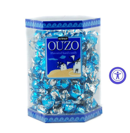 Picture of Krinos Ouzo Flavored Hard Candy, 10.6 oz (300g)