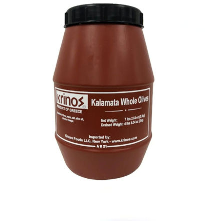 Picture of KRINOS Kalamata Whole Olives (4.4lbs) 2kg keg