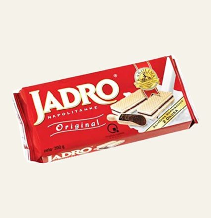 Picture of Jadro Wafer With Milk and cacao  200gr
