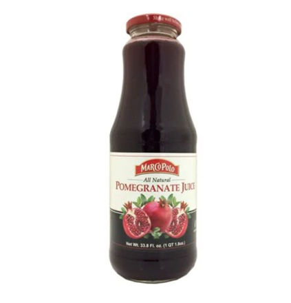 Picture of Marco Polo Pomegranate Juice 1L (33.8oz) bottles