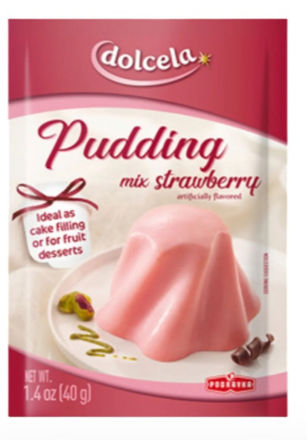 Picture of DOLCELLA Pudding mix Strawberry 40g