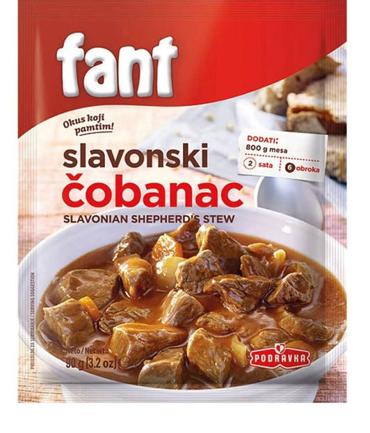 Picture of Podravka Fant Seasoning for Slavonian Shepperd Stew ( Cobanac ) - 50 g