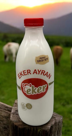 Picture of TURKISH EKER  AYRAN 1000 ML (33.8oz) YOGURT DRINK (imported)