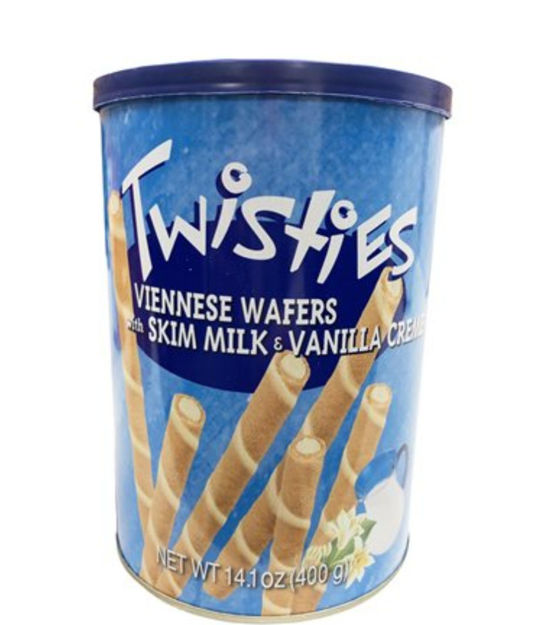 Picture of Twisties Viennese Wafers - Vanilla 400g tin