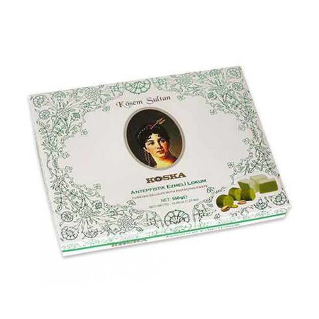 Picture of Turkish Delight-Kosem Sultan (Pistachio Paste), 19.4oz – 550g