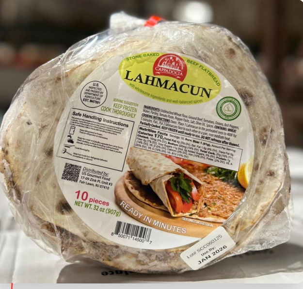 Picture of Cappadocia hand made 2lb Lahmacun 10 pc 600 g