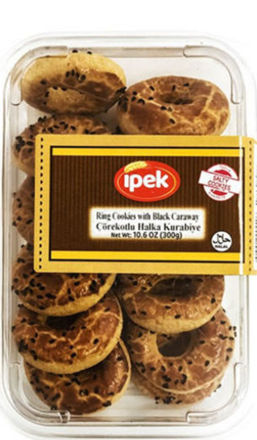 Picture of IPEK Salted cookies with BLACK seeds 300g