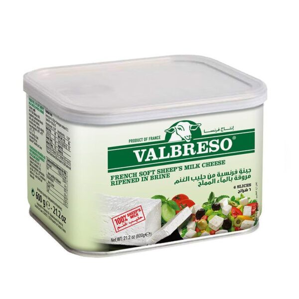 Valbreso French Feta Sheep Cheese 600g