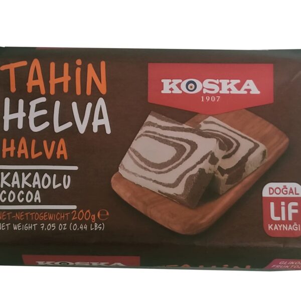 KOSKA CACAO HELVA ,200g
