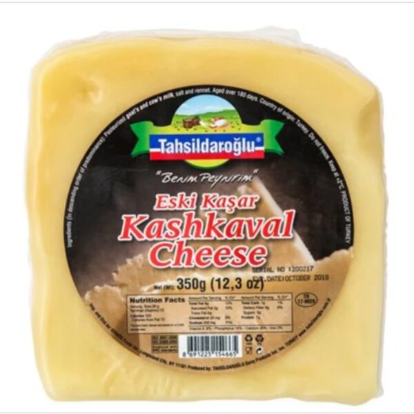 Tahsildaroglu Aged Goat's Milk Kashkaval Cheese Wedge 350g