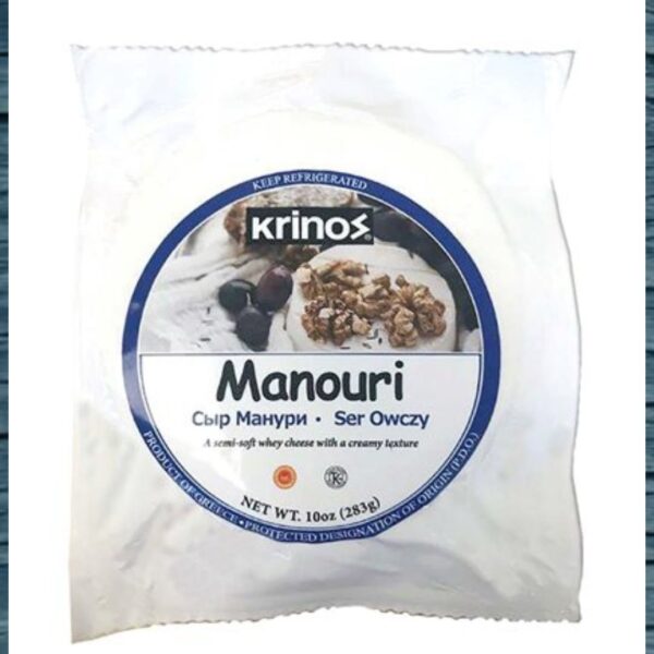 KRINOS manouri cheese 283g pack