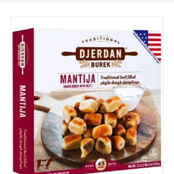 Djerdan Mantija With Beef Manti Borek 624g F