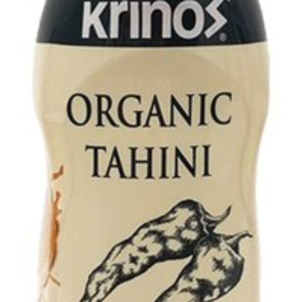 KRINOS Organic Hot  Spicy  Tahini 10.93oz squeeze