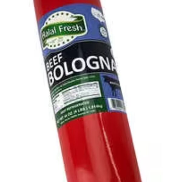 HALAL FRESH Beef BOLOGNA 1lb (454g)