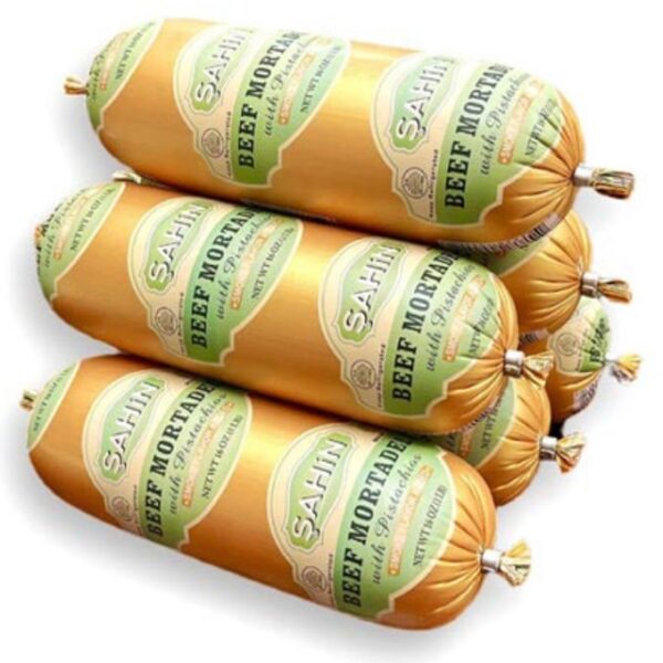 SAHIN BEEF MORTEDELLA WITH PISTACHIO 1LB (454G)