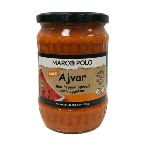 MARCO POLO Mild Ajvar Red Pepper Spread 19.3 oz