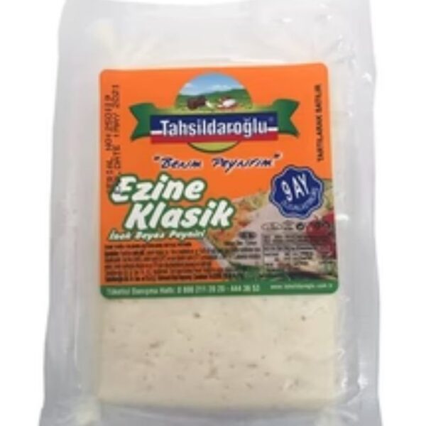 Tahsildaroglu Traditional White Cheese (Ezine Klasik Peyniri) Appx. 1.4lb Vac Pak