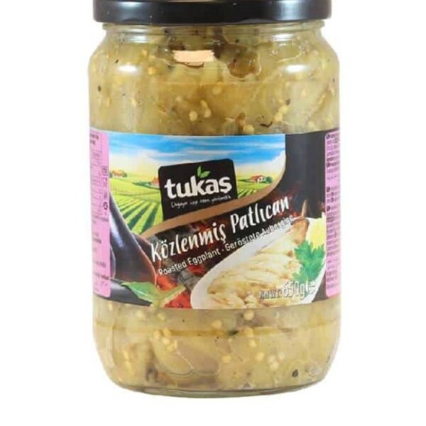 Tukas grilled eggplant  720g