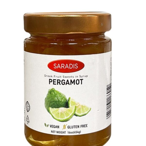 Saradis Greek Bergamot Jam 16 OZ