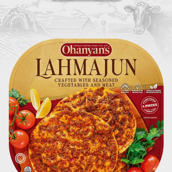 Ohanyan  hand made  Lahmacun 4 pcx125g (500g)