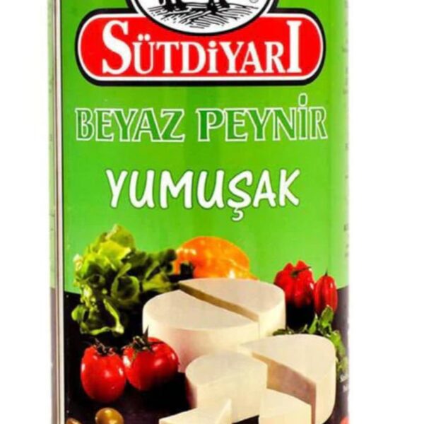 DAIRYLAND White Cheese in Green Can (Yumusak Tam Yagli Beyaz Peynir) 1000g